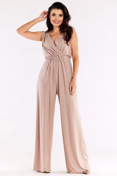 Kombinezon Model A552 Beige - awama — zdjęcie 1