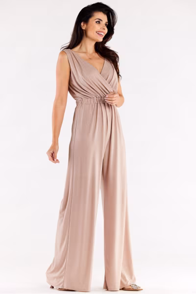 Kombinezon Model A552 Beige - awama — zdjęcie 2