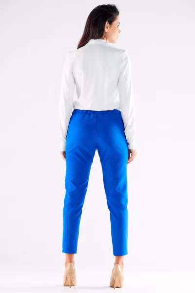 Spodnie Damskie Model A532 Blue - awama — zdjęcie 3