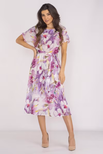 Sukienka Model A510 Violet - awama — zdjęcie 1