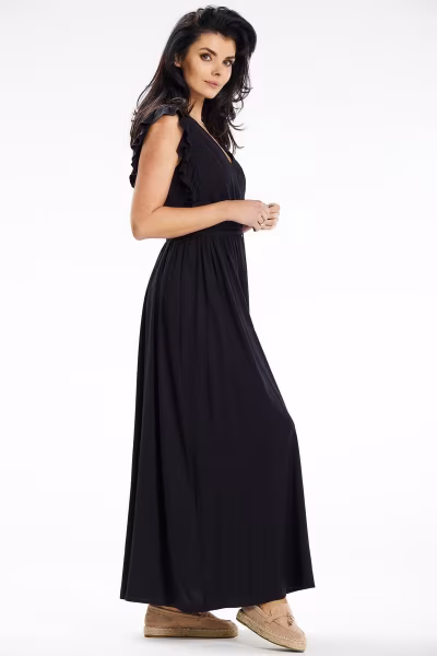 Sukienka Model A638 Black - awama — zdjęcie 2