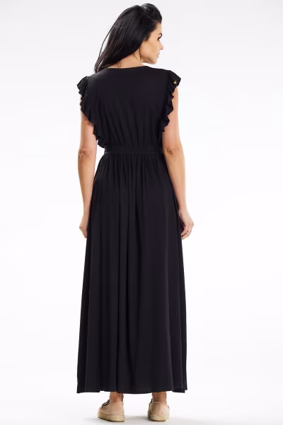 Sukienka Model A638 Black - awama — zdjęcie 3