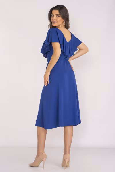 Sukienka Model A659 Blue - awama — zdjęcie 2