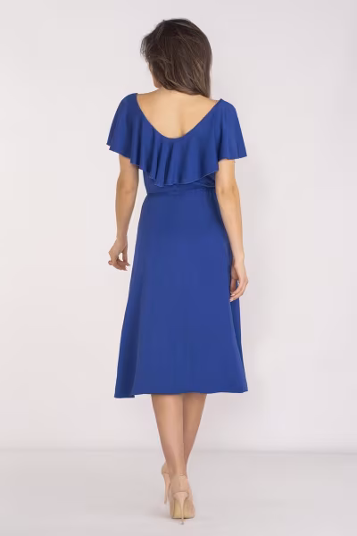 Sukienka Model A659 Blue - awama — zdjęcie 3