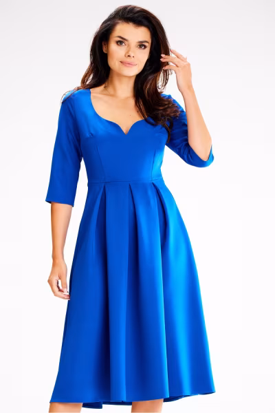 Sukienka Model A598 Blue - awama — zdjęcie 1