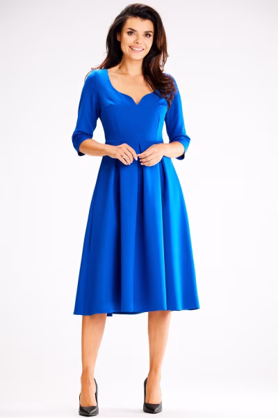 Sukienka Model A598 Blue - awama — zdjęcie 2