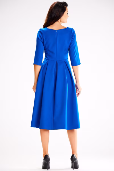 Sukienka Model A598 Blue - awama — zdjęcie 3