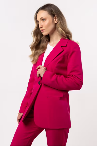 Marynarka Model A714 Fuksja - awama — zdjęcie 1