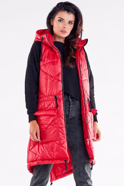 Kamizelka Model A543 Red - awama — zdjęcie 1