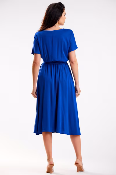Sukienka Model A576 Blue - awama — zdjęcie 3
