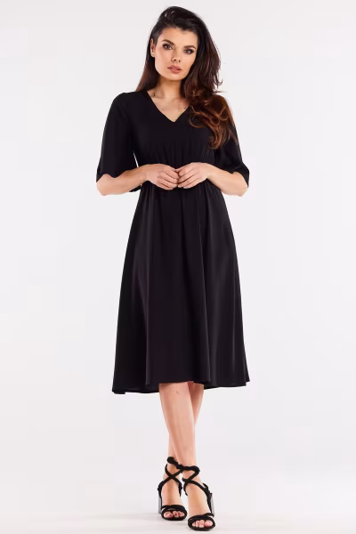 Sukienka Model A518 Black - awama — zdjęcie 2