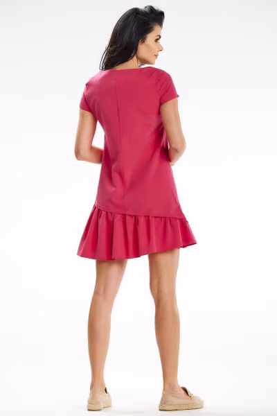 Sukienka Model A644 Pink - awama — zdjęcie 3