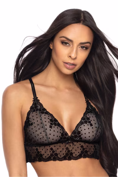 Biustonosz Soft Model Tiggy M-3551/0 Black - Mat — zdjęcie 1