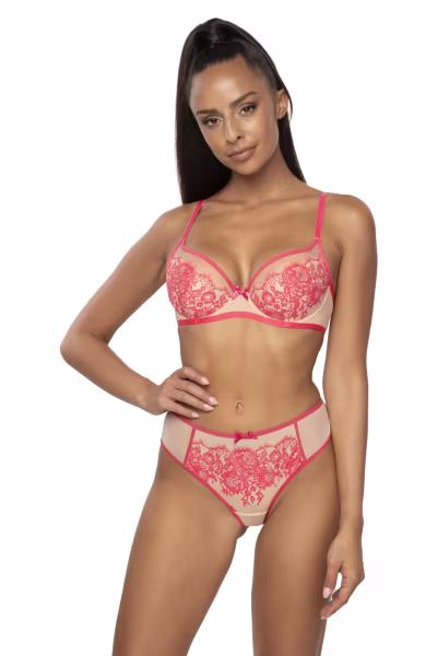 Figi Model Frances F-3804/5 Beige/Pink - Mat — zdjęcie 2