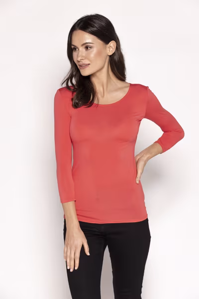 Bluzka Model Manati 3/4 Papaja - Babell — zdjęcie 1
