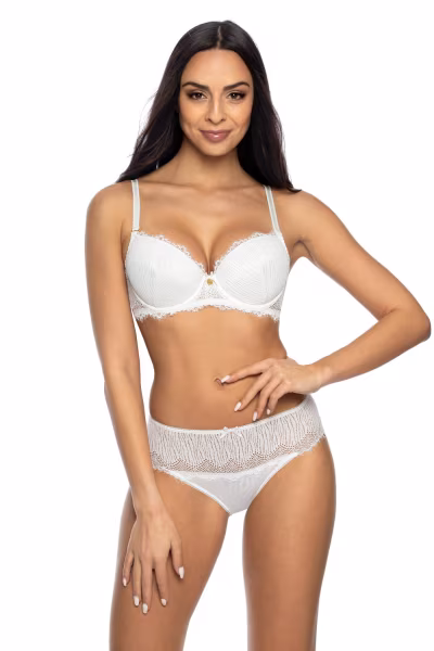 Biustonosz push up Biustonosz Push-up Model Evie M-3522/11 Milk - Mat — zdjęcie 2