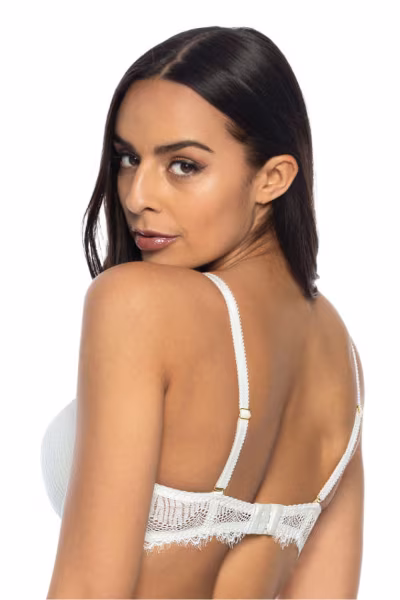 Biustonosz push up Biustonosz Push-up Model Evie M-3522/11 Milk - Mat — zdjęcie 3