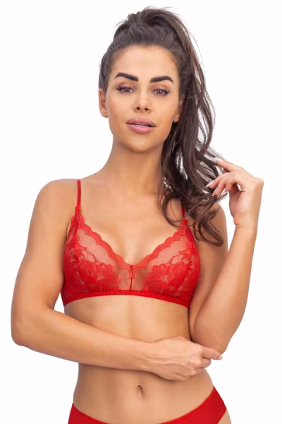 Biustonosz Soft Model 118 Red - Donna — zdjęcie 3