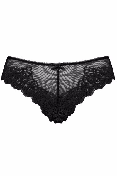 Stringi Model Leyla S-3002/4 Black - Mat — zdjęcie 1