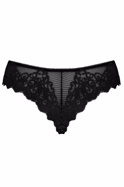 Stringi Model Leyla S-3002/4 Black - Mat — zdjęcie 2