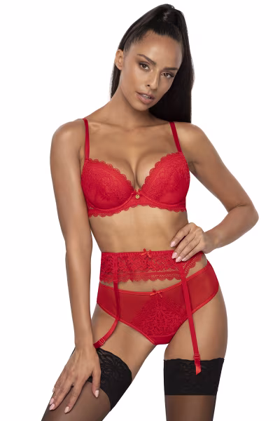 Stringi Model 0198/4 Estelle Red - Mat — zdjęcie 2