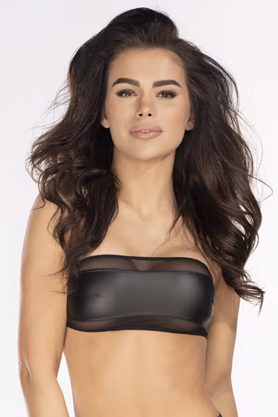 Biustonosz Soft Model V-10581 Black - Axami — zdjęcie 1