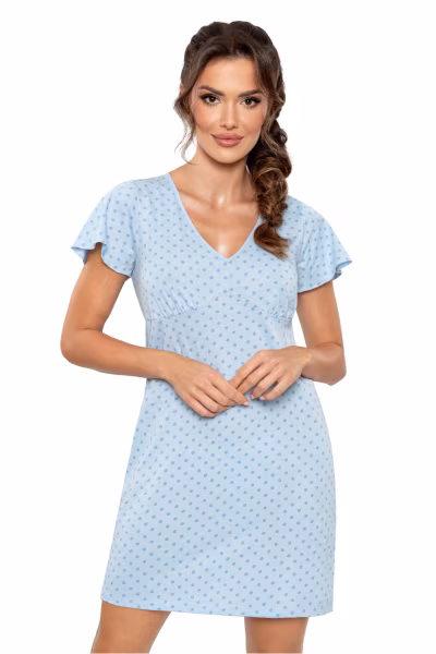 Koszulka nocna Koszulka Nocna Model SKY Blue - Donna — zdjęcie 1