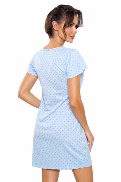 Koszulka nocna Koszulka Nocna Model SKY Blue - Donna — zdjęcie 2