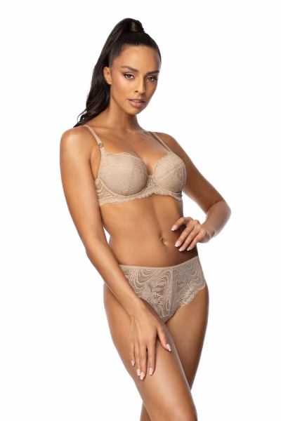 Biustonosz push up Biustonosz Push-up Model Darlene M-3635/11 Light Beige - Mat — zdjęcie 2