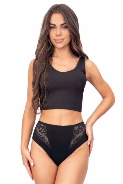 Figi Model 213 Black - Donna — zdjęcie 1