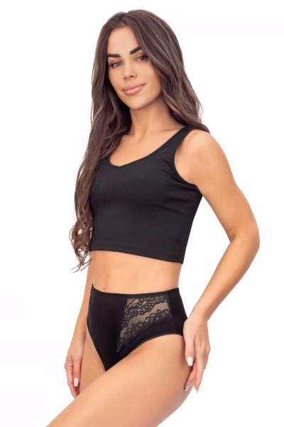 Figi Model 213 Black - Donna — zdjęcie 2