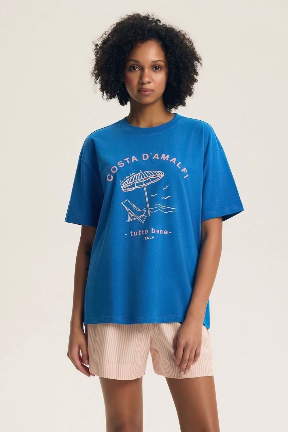 Piżama Damska Model Edris 44479 Blue - Henderson