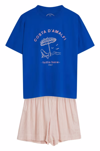 Piżama Damska Model Edris 44479 Blue - Henderson — zdjęcie 2