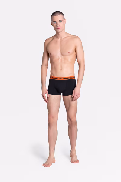 Komplet Bokserki Model Ozzy 38288-MLC Grafit_Orange - Henderson — zdjęcie 1