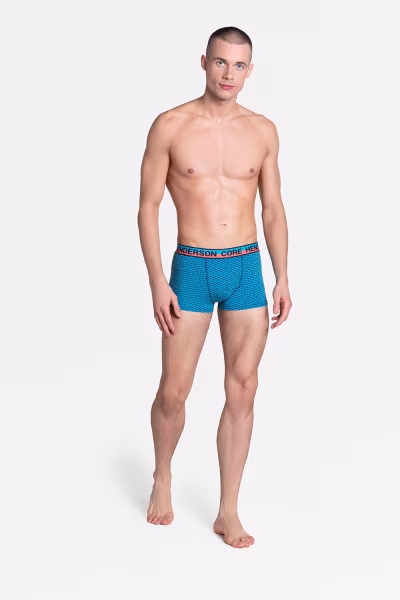 Komplet Bokserki Model Ouzo 38290-MLC Blue/Navy - Henderson — zdjęcie 1