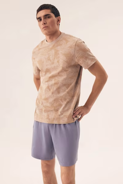 Piżama Męska Model South 42599-02X Beige/Blue - Henderson — zdjęcie 1