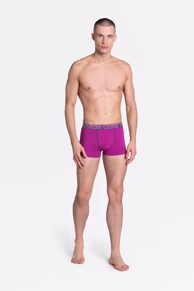 Komplet Bokserki Model Luxe 38835-MLC Navy_Dark_Pink - Henderson — zdjęcie 2