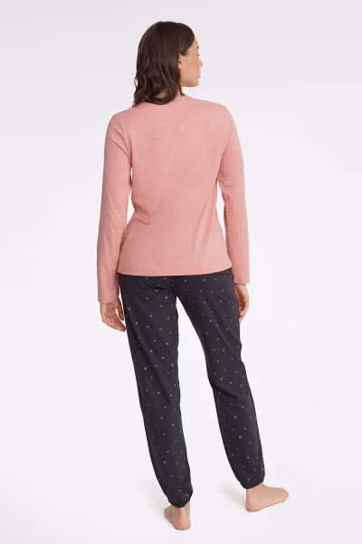 Piżama Damska Model Glam 40936-39X Pink/Grey - Henderson — zdjęcie 2