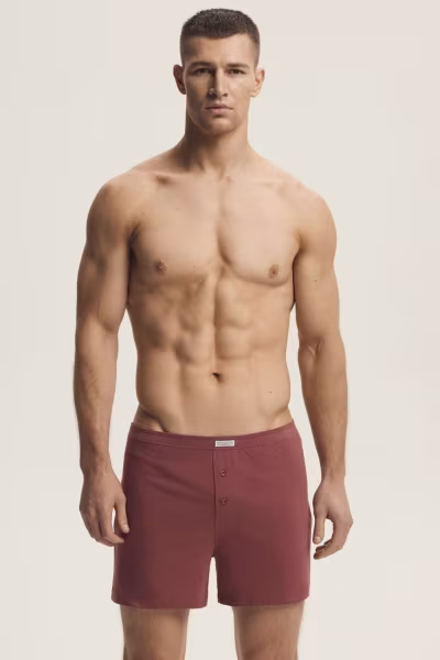 Bokserki Męskie Model Classic 43354 K345 Bordo - Henderson — zdjęcie 1