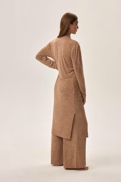 Szlafrok Damski Model Fudge 41948-80X Beige - Henderson — zdjęcie 2