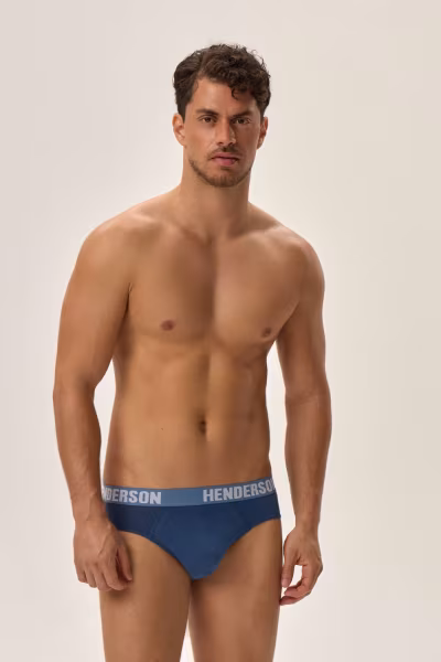 Komplet Slipy Model Jarl 42455-MLC Jeans/Navy - Henderson — zdjęcie 2