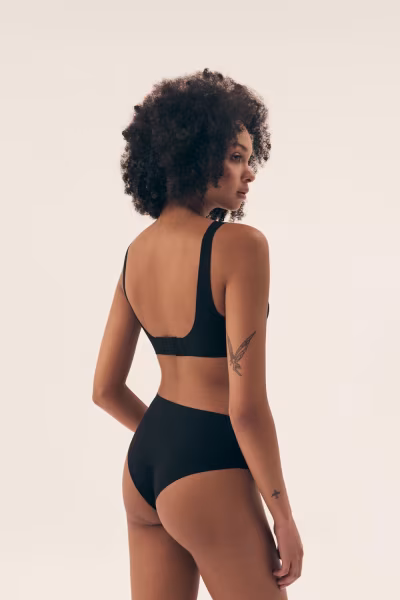 Biustonosz push up Biustonosz Usztywniany Model Bake 42850-99X Black - Henderson — zdjęcie 3
