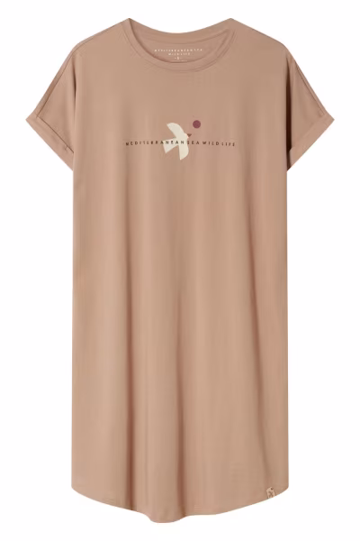 Koszulka nocna Koszula Nocna Model Eluna 44468 Coffee - Henderson — zdjęcie 2