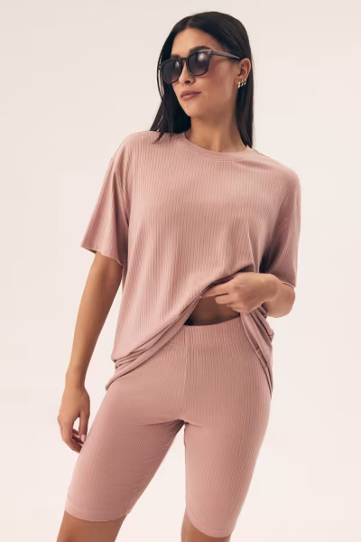 Piżama Damska Model Nueva 42682-08X Dirty Pink Beige - Henderson — zdjęcie 1