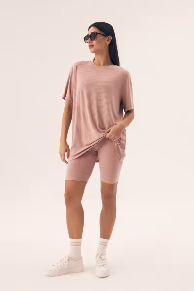 Piżama Damska Model Nueva 42682-08X Dirty Pink Beige - Henderson — zdjęcie 2