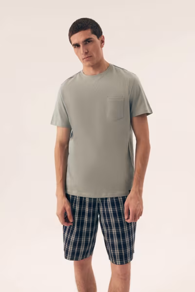 Piżama Męska Model Dexter 42617 Light Green - Henderson — zdjęcie 1