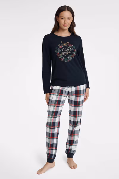 Piżama Damska Model Goldy 40939-59X Navy - Henderson — zdjęcie 1