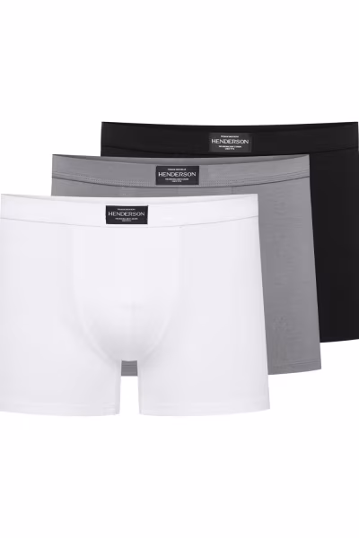 Komplet Bokserki Model Main 42971-K005 Black/White/Grey - Henderson — zdjęcie 1