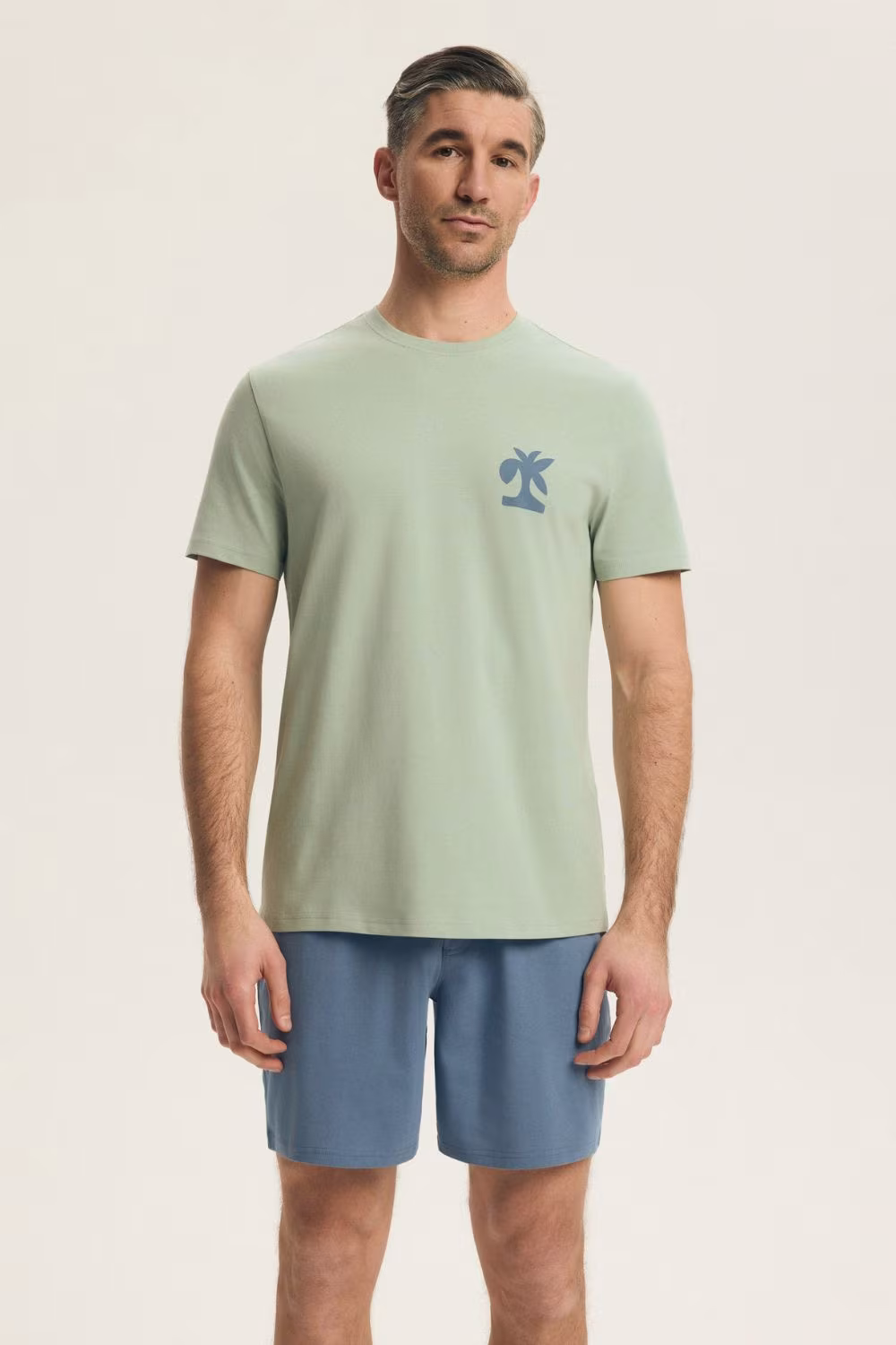 Piżama Męska Model Break 44507 Light Green - Henderson