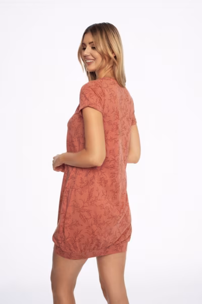 Koszulka nocna Koszulka Model Amis 41307-38X Dusty Rose - Henderson — zdjęcie 2